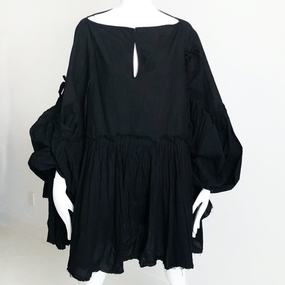 Junya Watanabe Poncho Avante-Garde Ruffle Wrap Tie from Kat Von D Charity Rare M - Picture 4 of 12